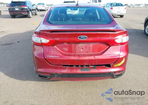 2013 Ford Fusion Titanium из США, поврежденный, VIN 3FA6P0D95DR168159